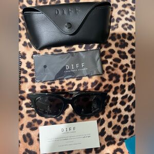 Diff Black Sunglasses for Women